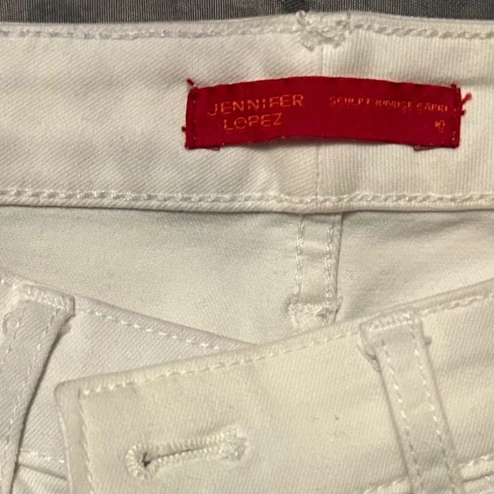 White Jennifer Lopez Women's Flawless Sculpt High Rise Skinny Jeans - Picture 4 of 4